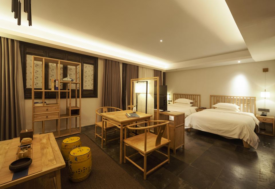 云舍幽静双床房（全屋地暖）