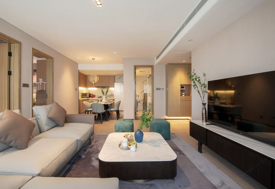 雅致二居室|厨房设备+冰箱+洗烘一体机+哈曼卡顿音响