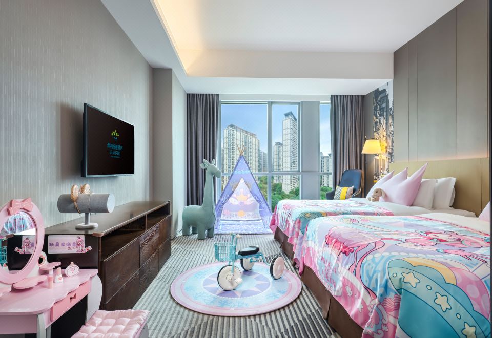 悦雅亲子主题双床房