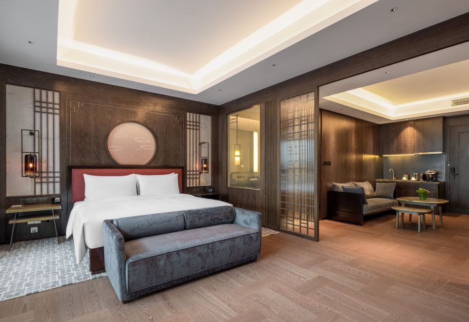 隱于市·空中花園套房（超大庭院+智能客控+浴缸）