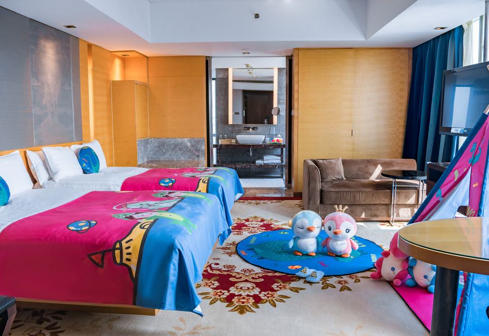 温馨亲子双床房
