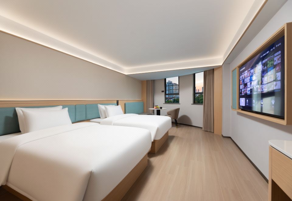 豪华.零压双床房（零压记忆枕+智能马桶）