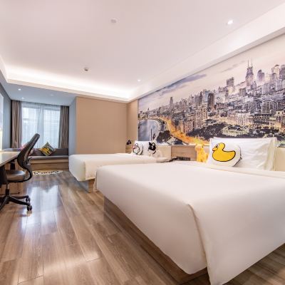 幾木親子雙床房 上海陸家嘴八佰伴亞朵飯店優惠