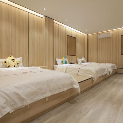 日式榻榻米三床房 愛啦屋佳宣公寓（廣州南站店）優惠