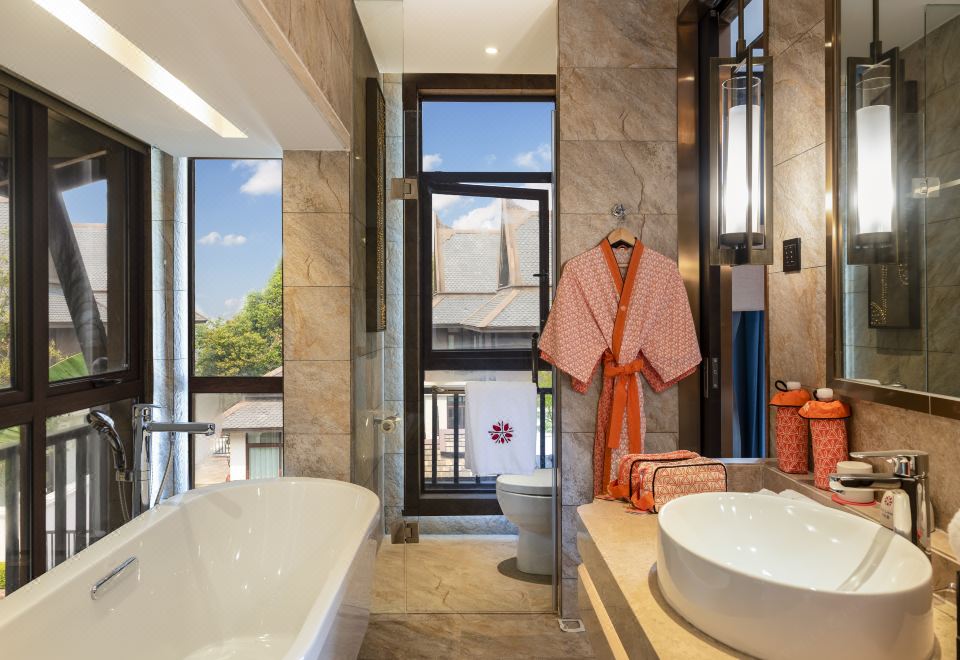 温泉庭院双卧别墅