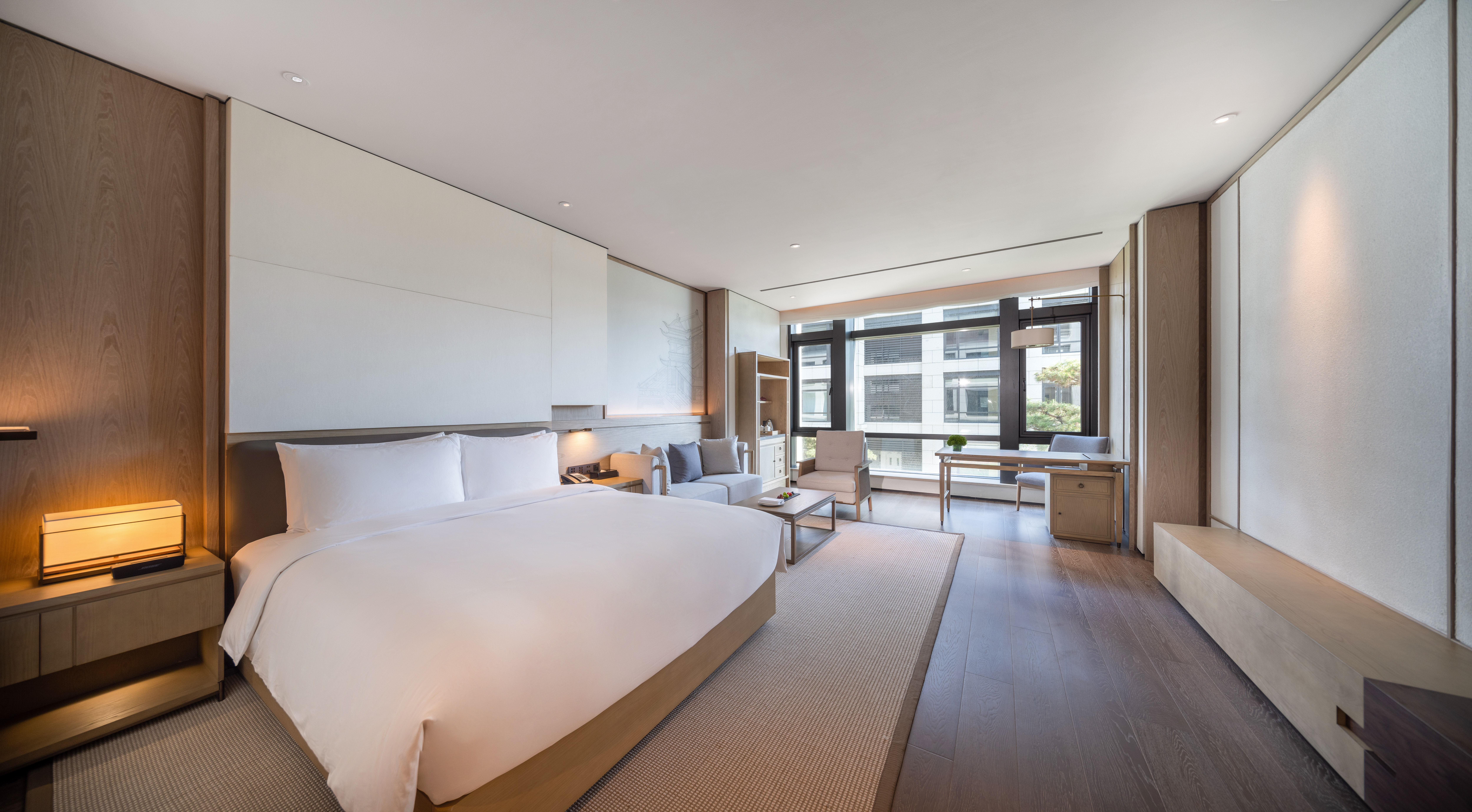 豪华园景大床房