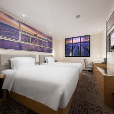 高級精品雙床房（無窗） 麗楓飯店（廣州上下九步行街華林寺地鐵站店）優惠