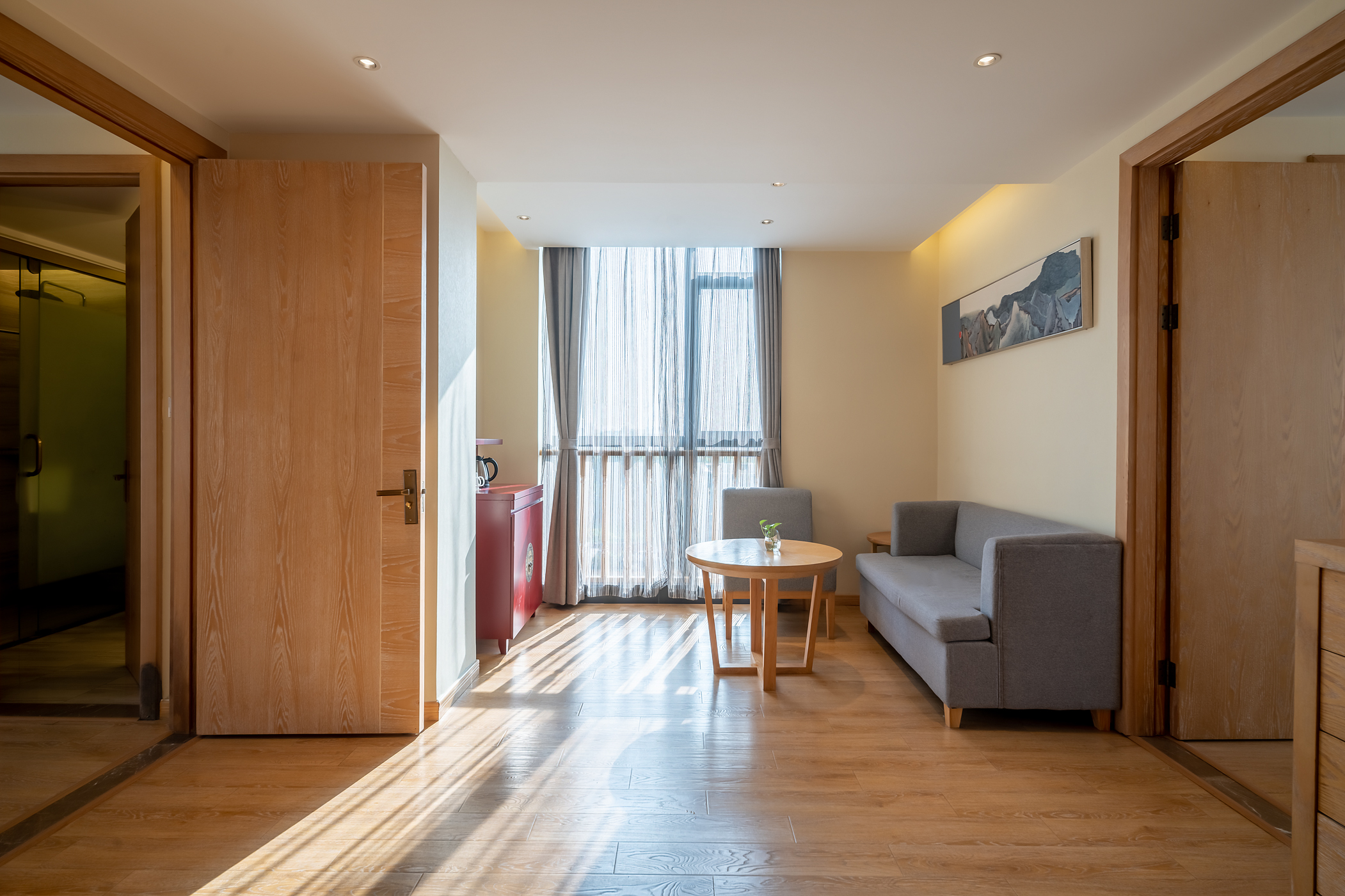 豪华家庭双卧套房