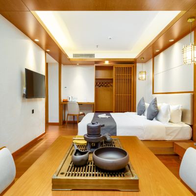 日式精品浴缸大床房【茶桌茶具+木浴桶+記憶枕】 深圳凱諾雅飯店（寶安國際機場T3航廈固戍地鐵站店）優惠