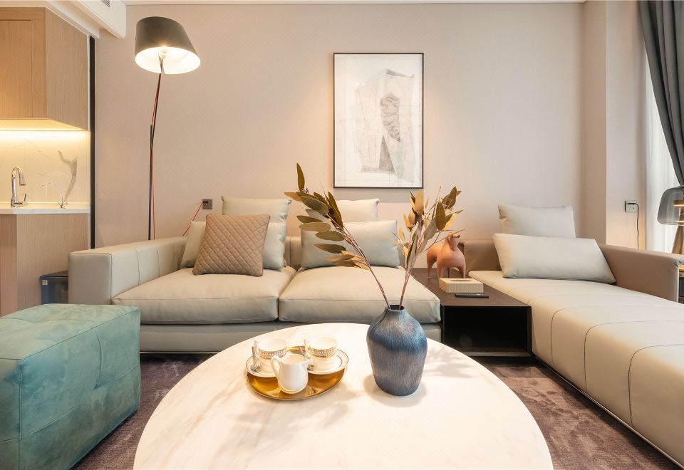 雅致一居室（厨房设备+冰箱+洗烘一体机）