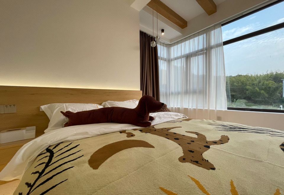 竹境美学浴缸双床房