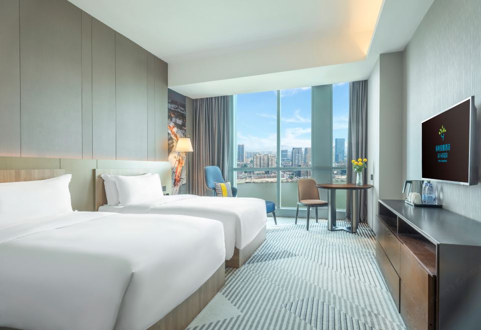 悦雅豪华江景双床房