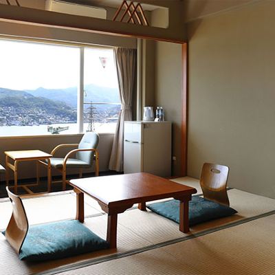 【禁煙】スタンダード和室12畳内風呂あり(シティナイトビュー) 大江戸温泉物語　長崎ホテル清風 クーポン