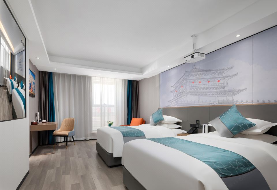 智能影音雙床房—智能客控