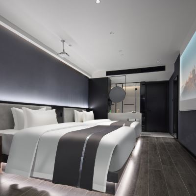 費爾南德投影雙床房（多人出行優選） X元素酒店（IFS國金中心五一廣場地鐵站店）優惠