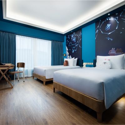 LINE FRIENDS陽台雙床套房 葡京人酒店-LINE FRIENDS PRESENTS CASA DE AMIGO優惠