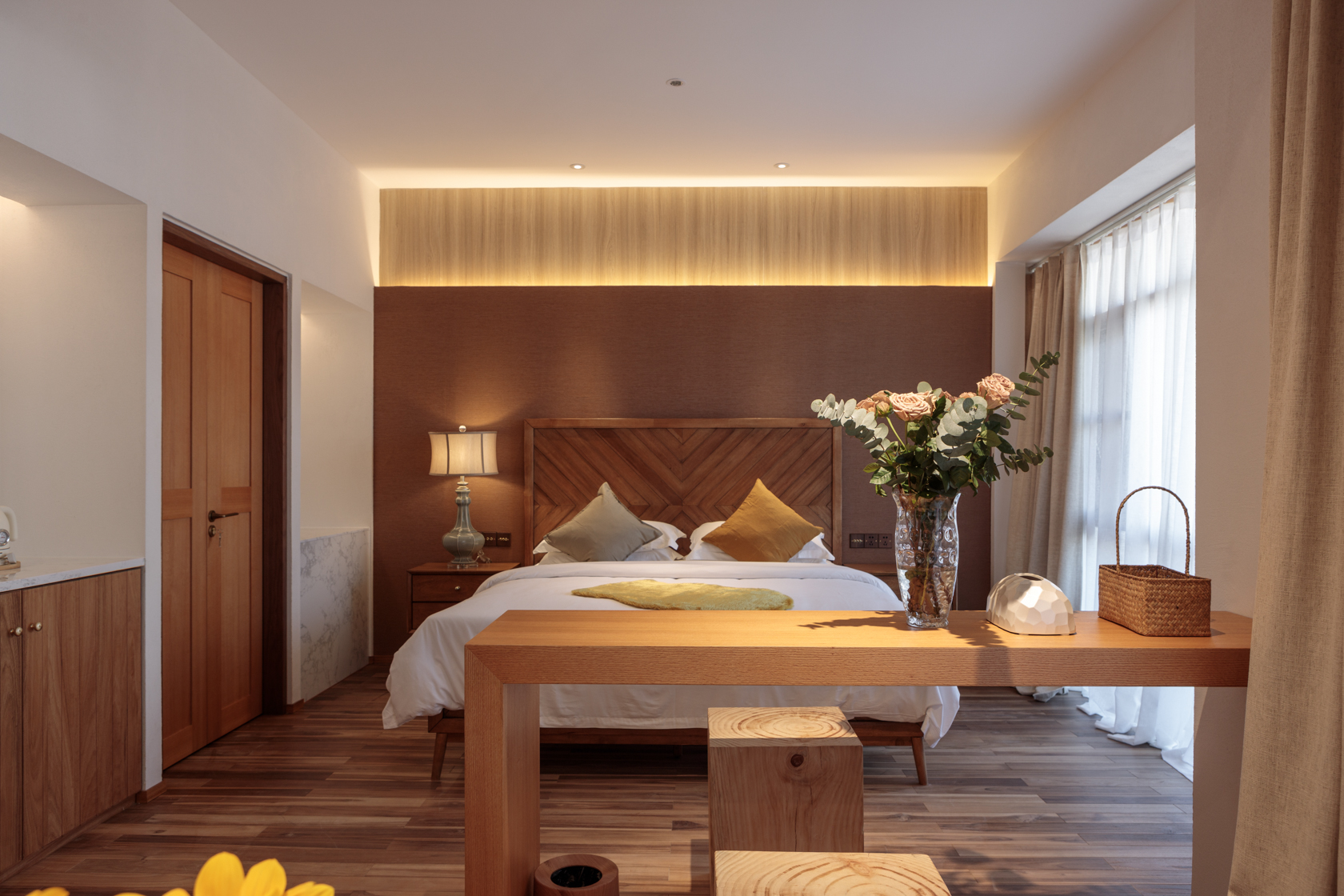 君迁豪华大床房