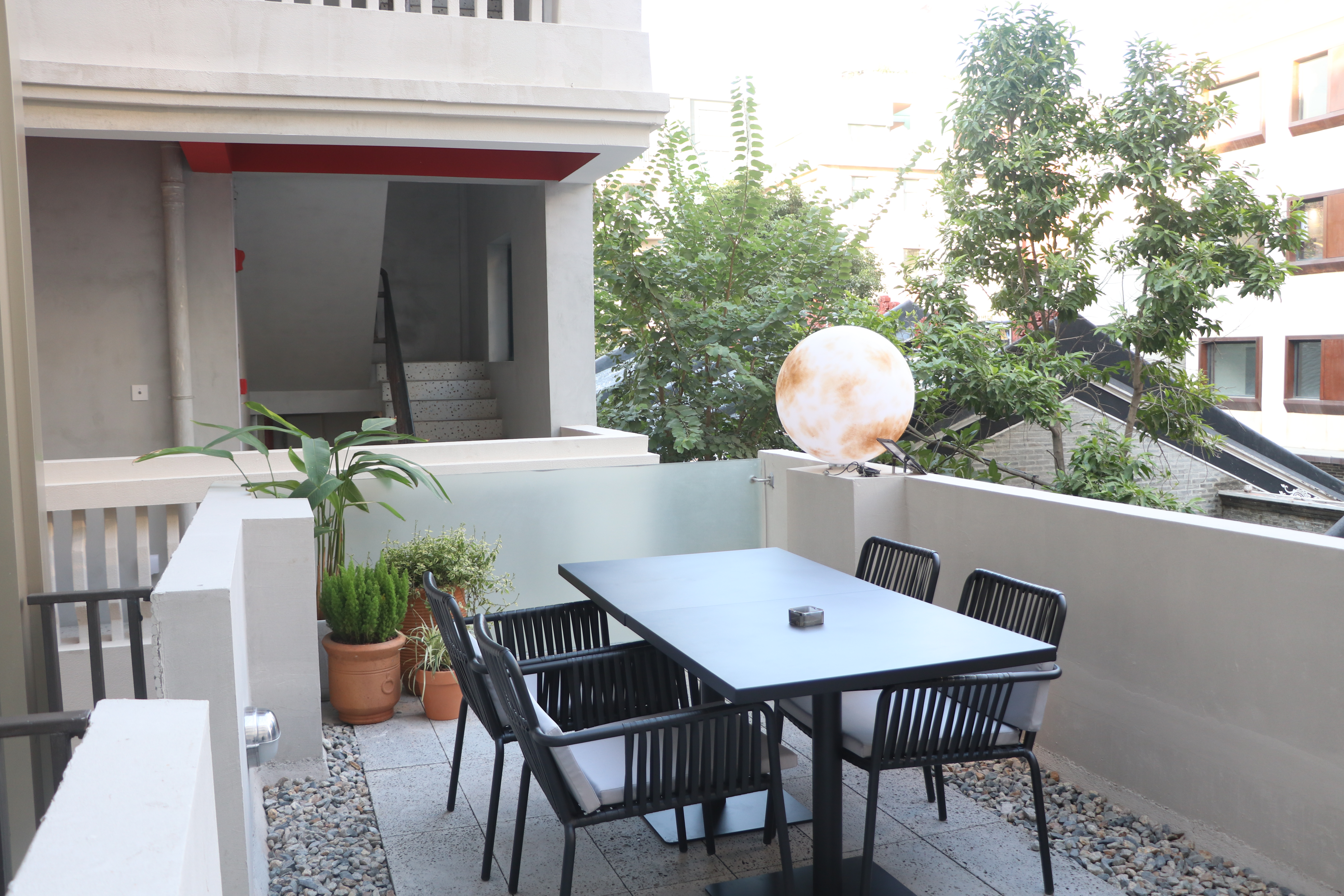 露台花园双床房（手机控制开门+智能音响+单门冰箱+智能马桶）