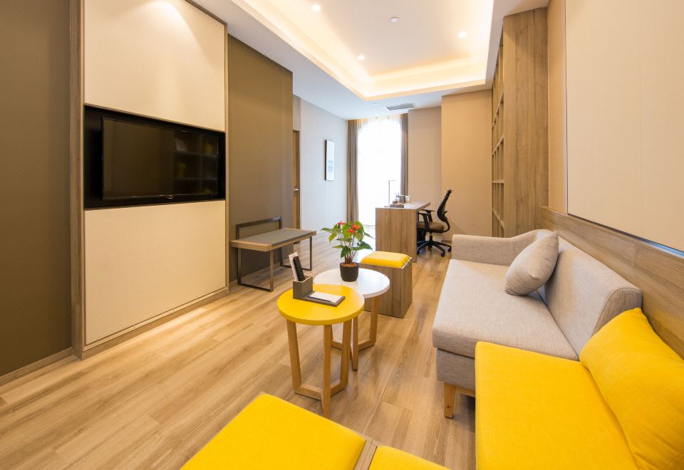 几木套房（亚朵深睡PRO记忆枕+冰箱+浴袍）