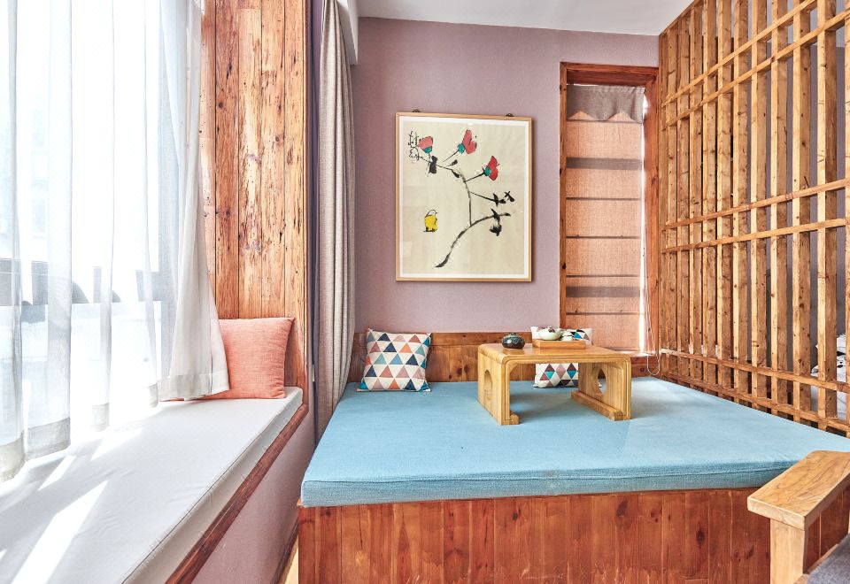 中山·私享阳台园景套房|深泡浴缸+智能马桶+茶台茶具