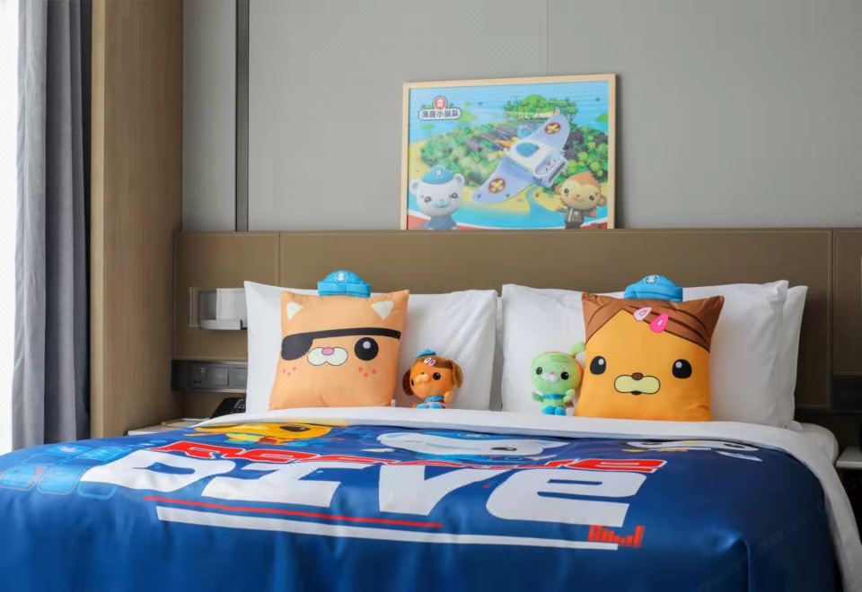 The Meixi Lake, Changsha Marriott Executive ApartmentsUnlimited Fun Kids' Octonauts Theme Family Room