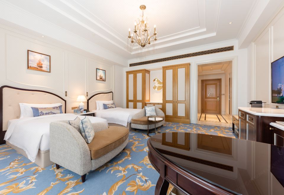 曦海豪華雙床房