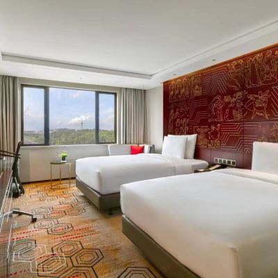 VR4D豪華雙床房（在線觀影+沉浸遊戲） 廣州中國大飯店優惠