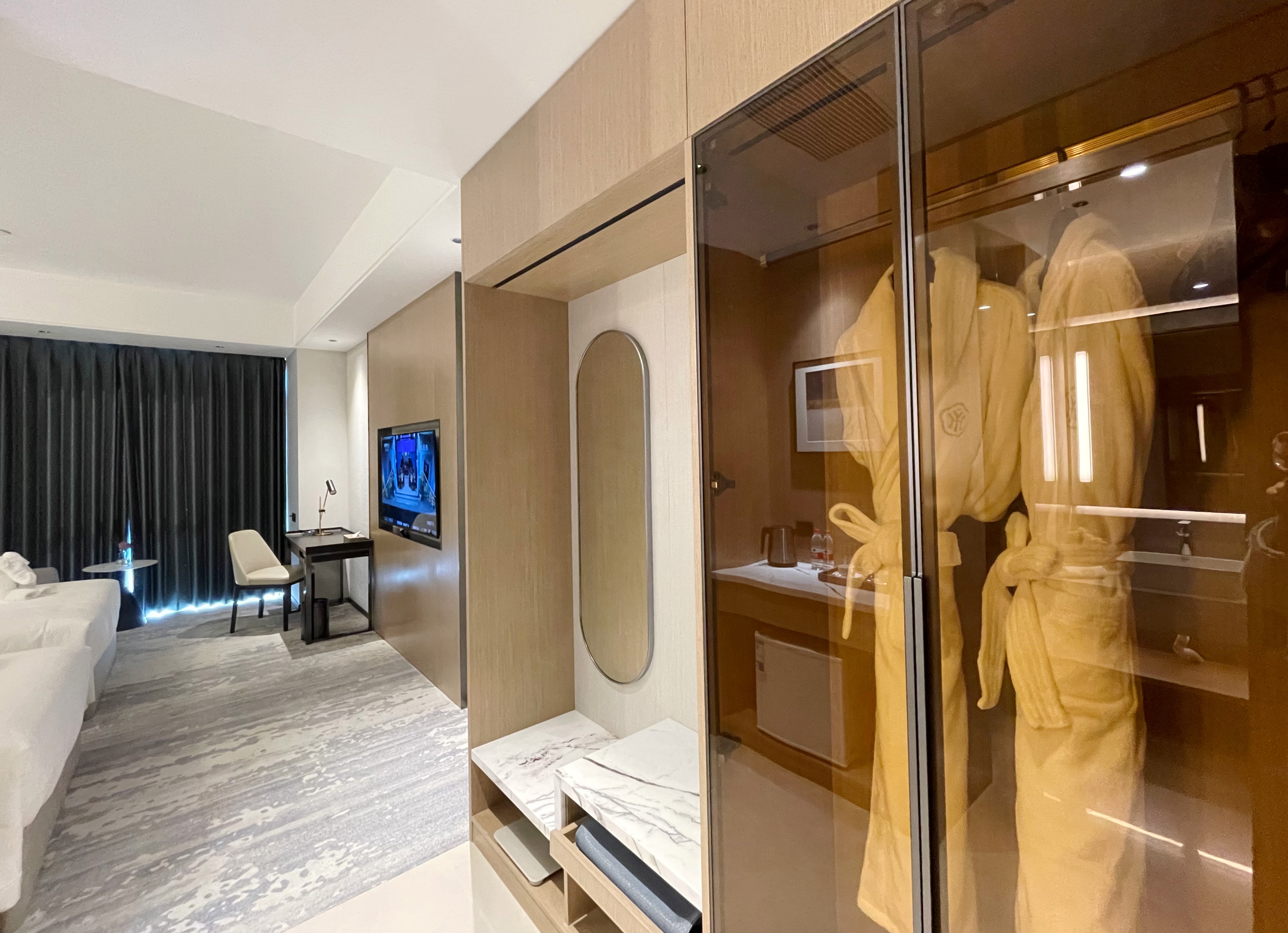 行政双床房【深睡舒眠床垫+舒睡羽绒被+衞浴乾湿分离】