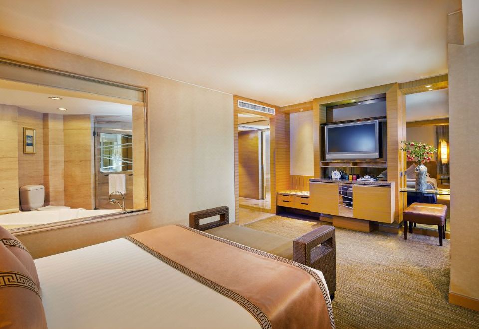 尊享·行政宽境大床间（尊享床榻,德国GROHE花洒）