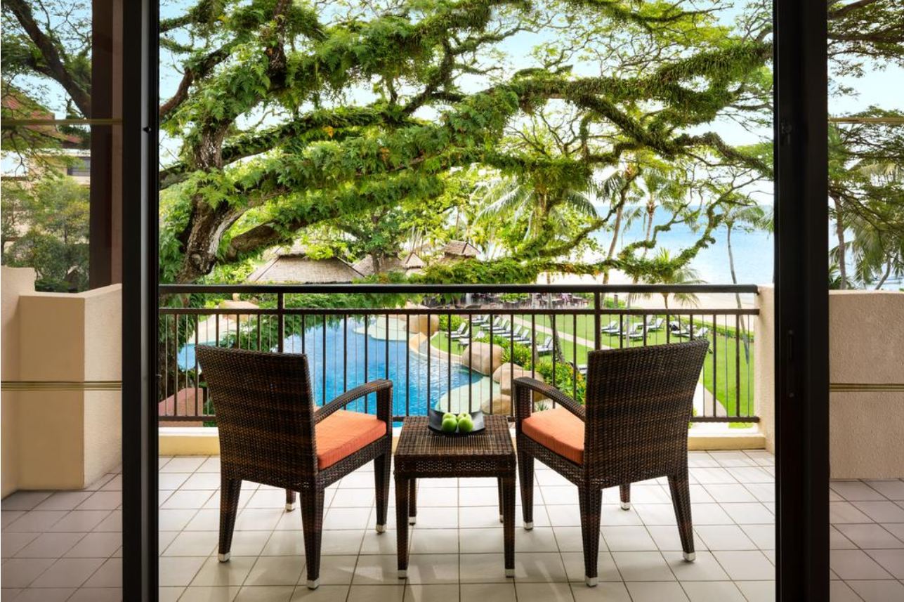 花園翼海景豪華特大床房