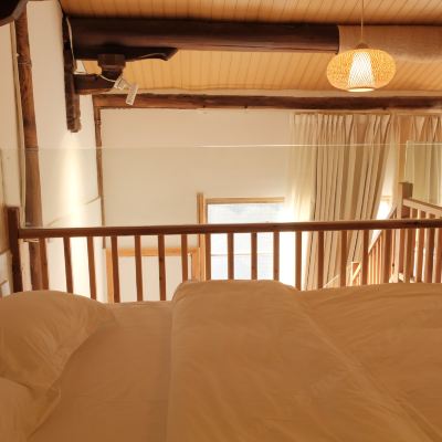 後院複式觀庭雙床房【月色】 泉州上清樓·清代庭院客棧優惠