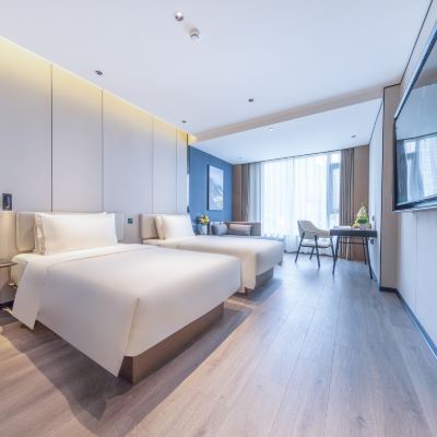 高級雙床房 成都川師大地鐵站亞朵飯店優惠