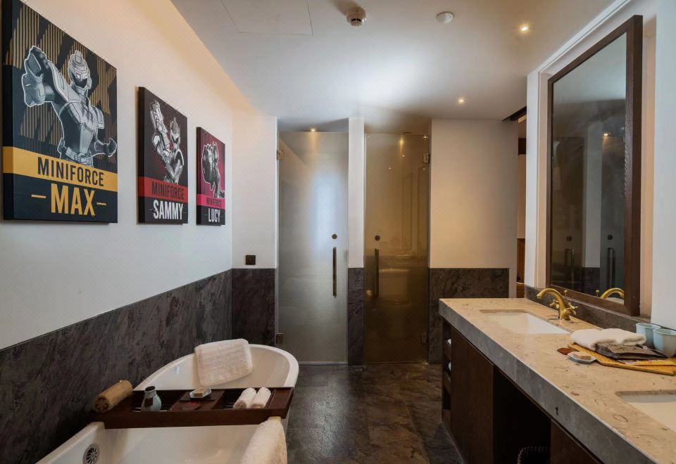 迷你特工隊主題大床房