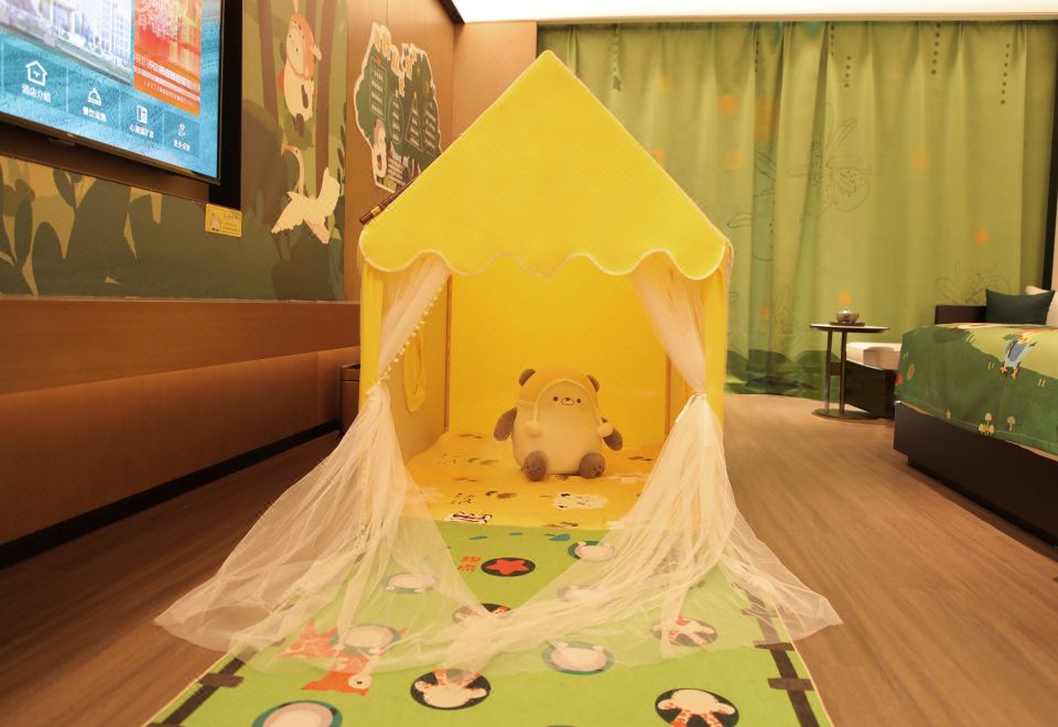 奇幻森林亲子主题双床房-独立泡池