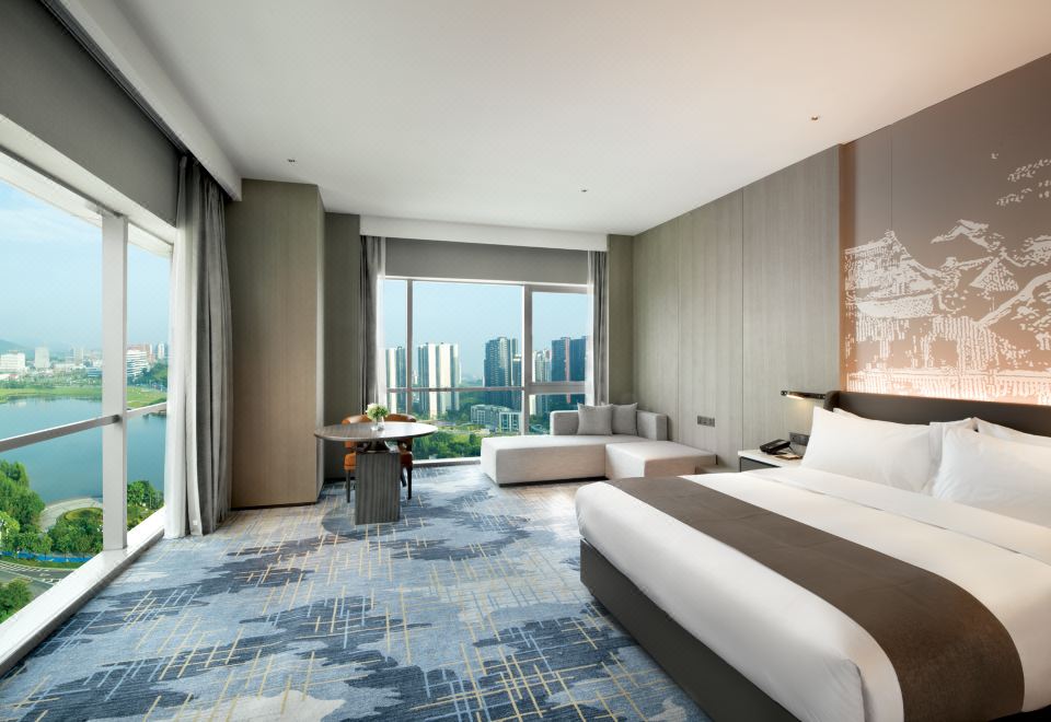 豪華園景大床房