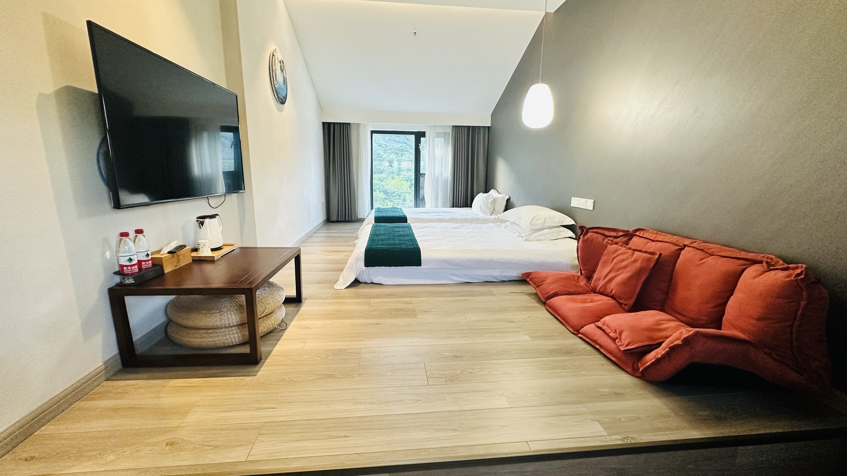 潇湘烟雨·榻榻米亲子房（山景+蒲团+舒适床品）