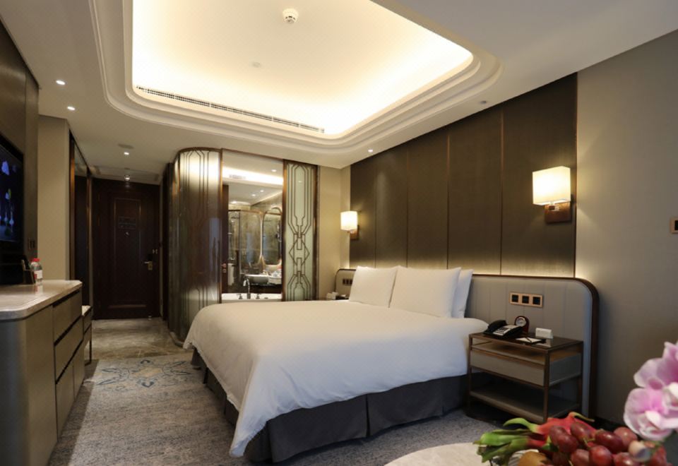 高级园景大床房