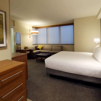 特大床房帶梳化床 紐約法拉盛/拉瓜地亞機場凱悦嘉軒酒店優惠