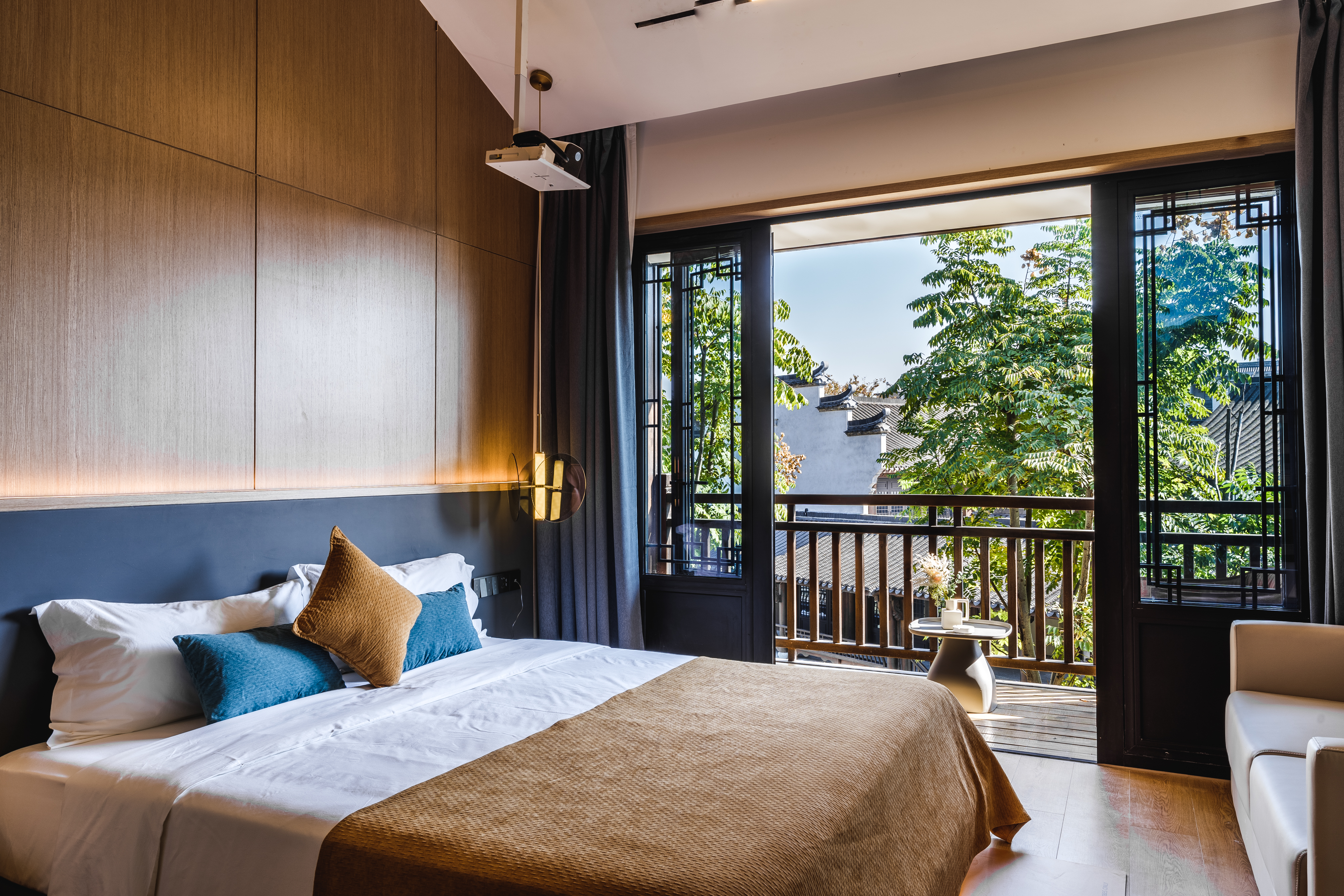 玉带河景LOFT家庭套房