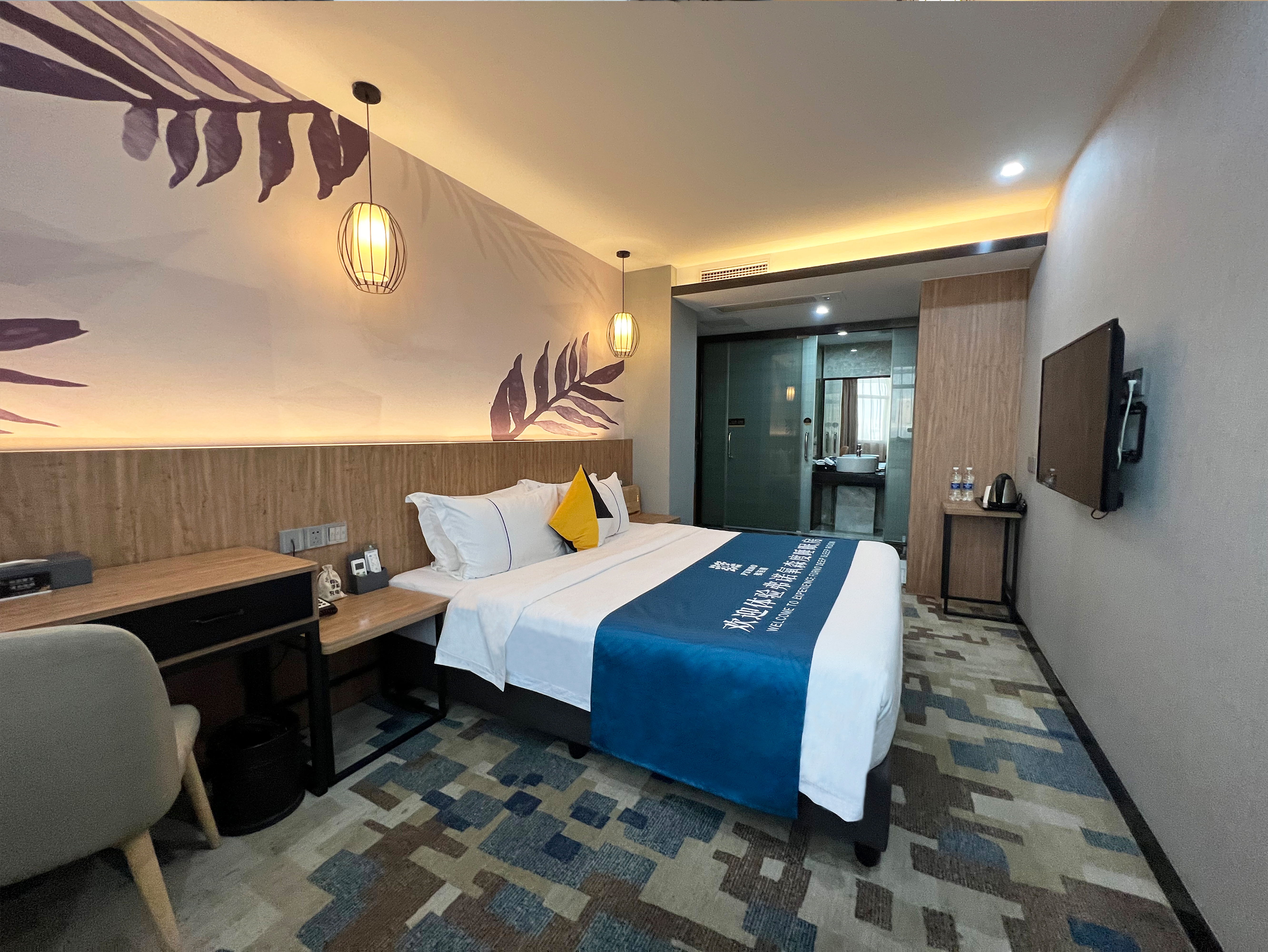 弗諾氧深睡大床房『氧吧機+白噪音+負離子+健康睡眠』