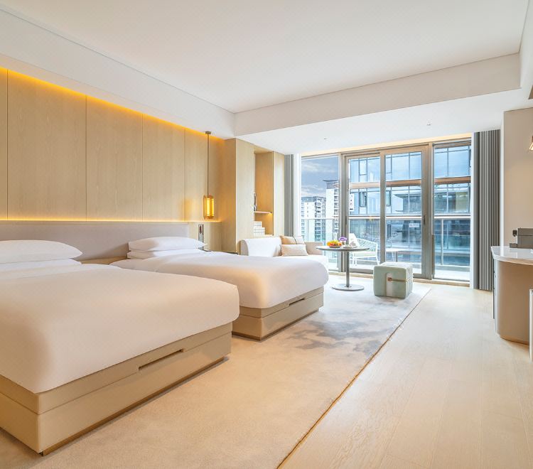 豪華露臺雙床房