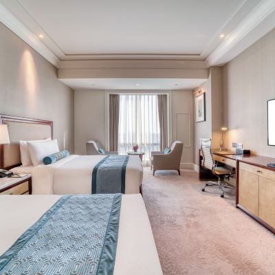 豪華園景雙床房 上海中庚聚龍飯店優惠