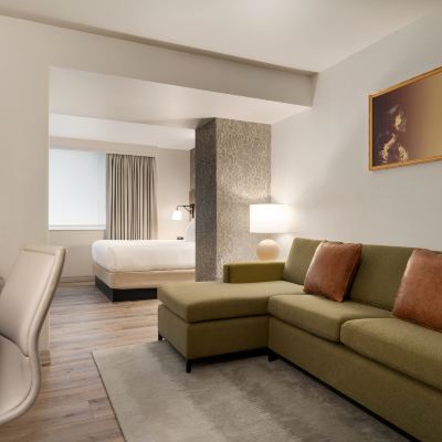 精緻套房（帶梳化床） 紐約市中心希爾頓逸林飯店優惠