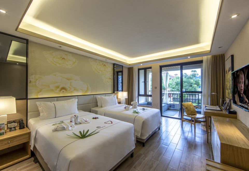 禪院溫泉五房別墅-獨立泡池