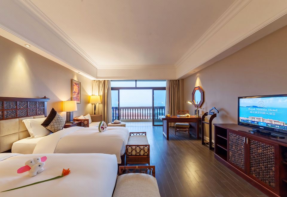 帝元180°海景日出双床房（独立观海阳台）