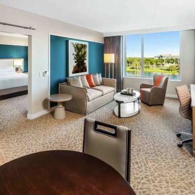 湖景豪華套房 邁阿密達特蘭希爾頓酒店優惠