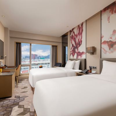 高級雙床房 珠海龍珠達國際飯店（拱北口岸高鐵站店）優惠