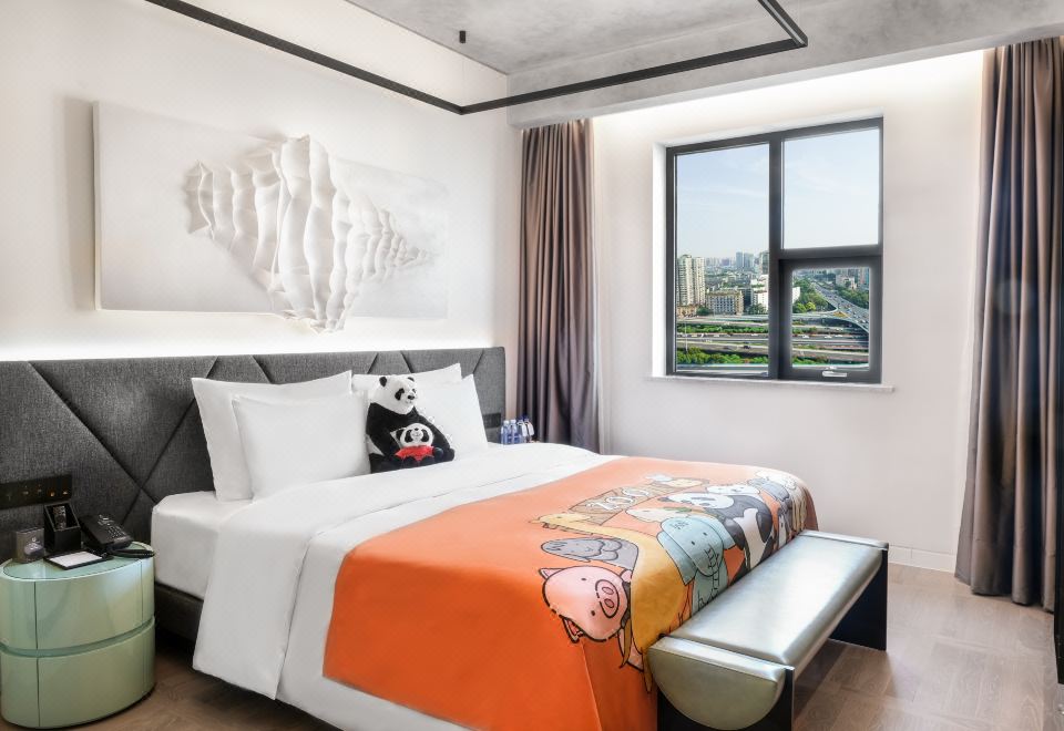 大熊猫主题亲子套房