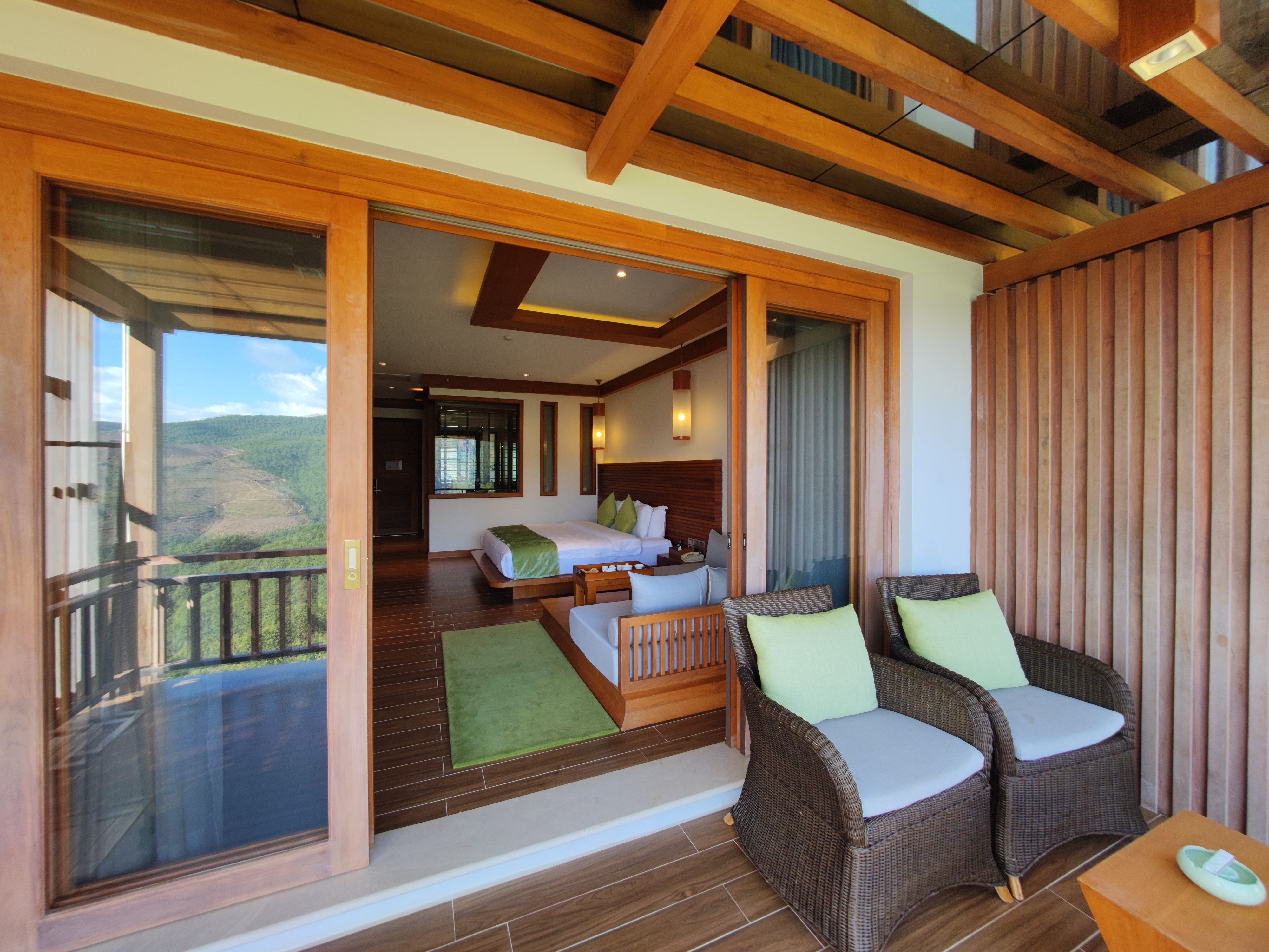 The Nest Tea Estate Resort豪华景观大床房