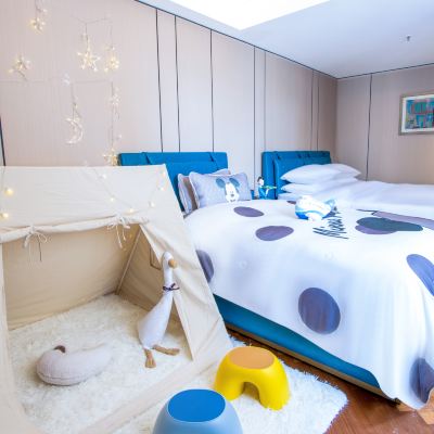 家庭親子房【精選深睡枕+舒適床墊+智能馬桶】 廈航Hotel 1987（廈門火車站明發廣場店）優惠